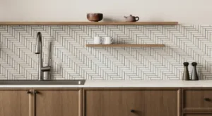 6 Stylish Kitchen Interiors with Mosaic Tile Backsplashes
