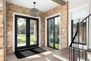 Step Inside Style 2025’s Hottest Modern Farmhouse Entry Door Trends