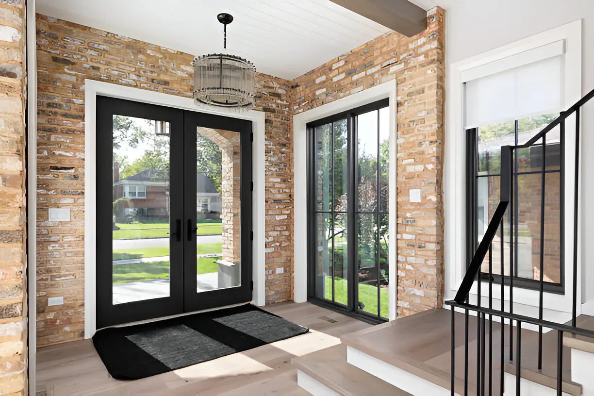 Step Inside Style 2025’s Hottest Modern Farmhouse Entry Door Trends