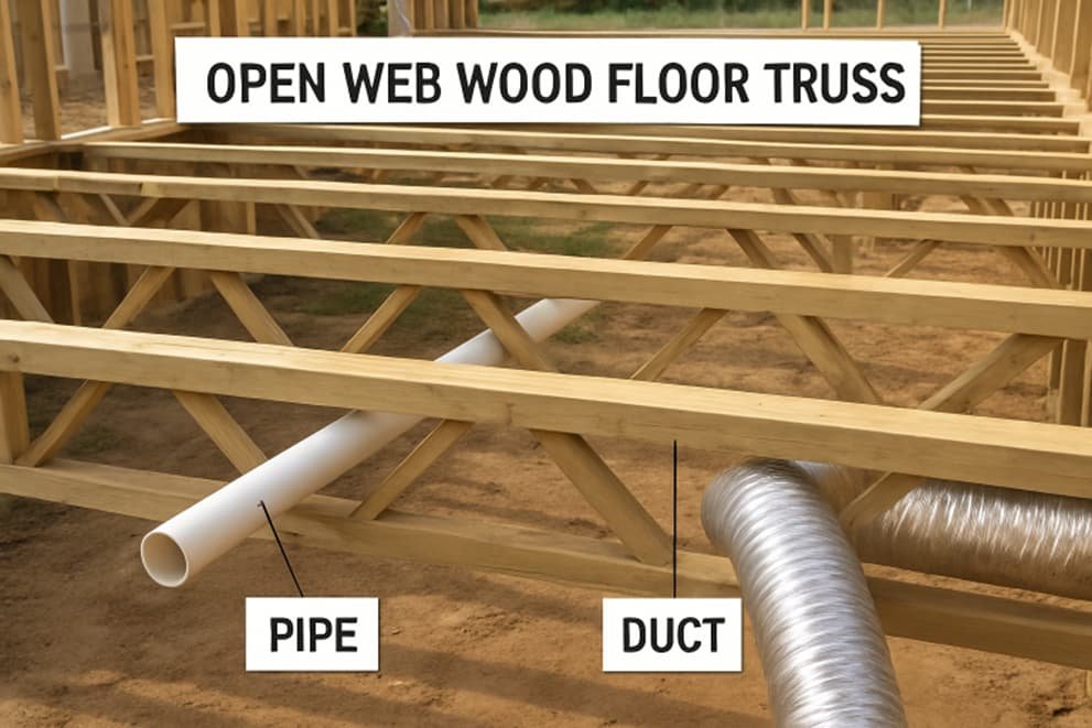 Modern Wood Floor Truss Systems for Residential and Commercial Projects