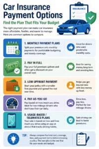 Online Comparison Tools Help Drivers Review Car Insurance Payment Options